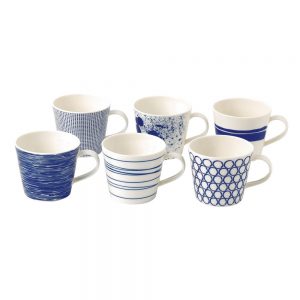 Pacific Set of 6 Mugs 420ml