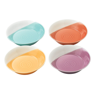 1815 Bright Pasta Bowl 22cm, Set of 4