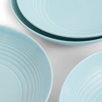 Gordon Ramsay Maze Pasta Bowl 24cm, Set of 4, Blue