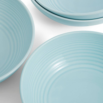 Gordon Ramsay Maze Bowl 18cm, Set of 4, Blue