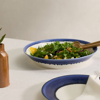 Pacific Glaze Low Serving Bowl, 31.5cm