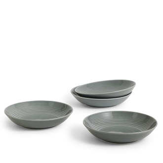 Gordon Ramsay Maze Dark Grey 16 Piece Dinner Set, Boxed