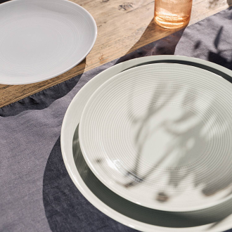 Lambeth Dinnerware Set 12 Pieces, White