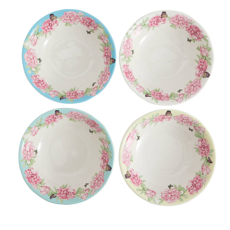 Miranda Kerr Everyday Friendship Pasta Bowl, 4 Piece Set, Mixed Patterns