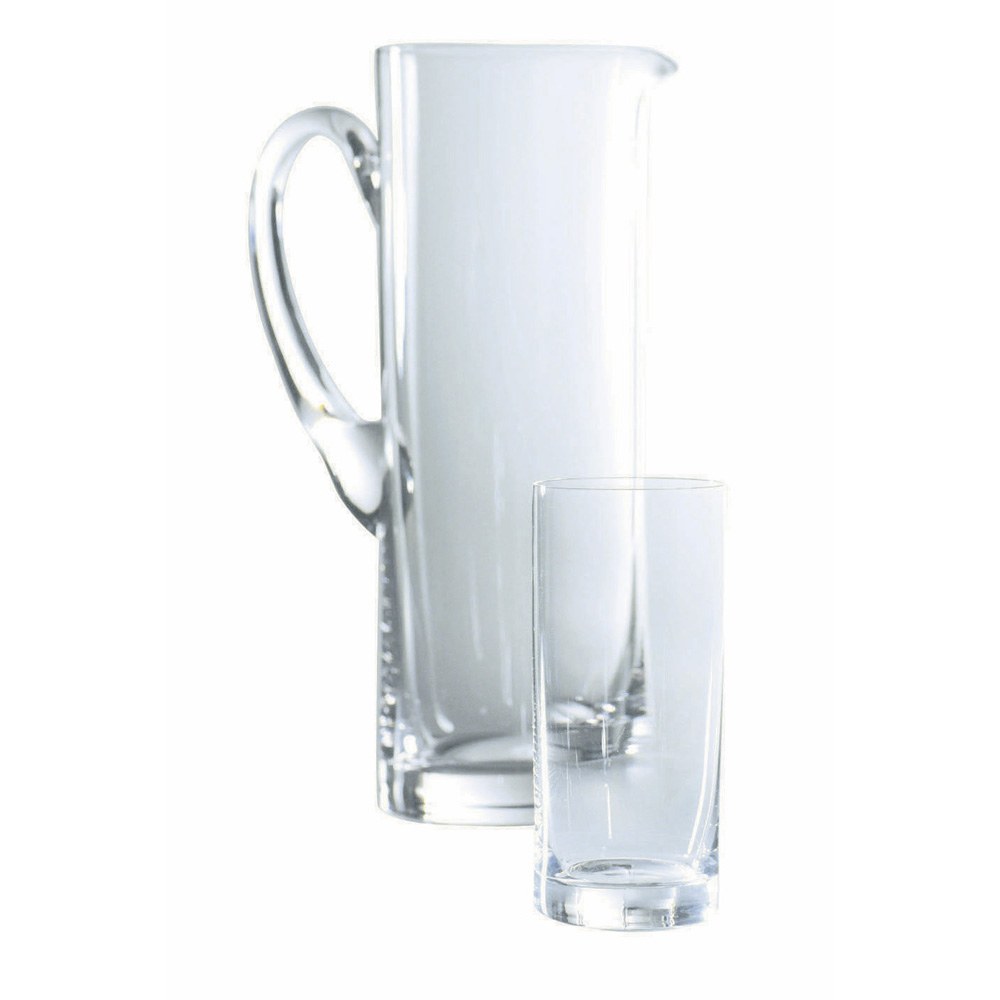 Royal Doulton Glass Sets Straight Jug Set and Highball Set Of 6 Royal