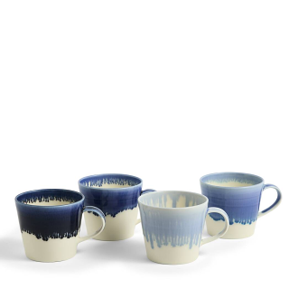 Pacific Glaze Mug 400ml, Set of 4