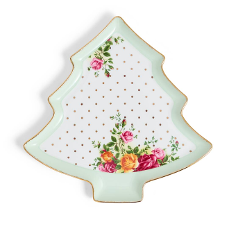 Christmas Tree Serving Dish 27cm