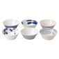Pacific Set of 6 Noodle Bowls 21cm