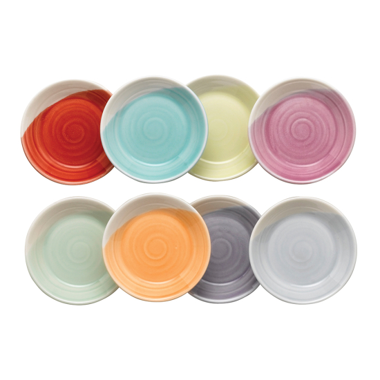 1815 Tapas Set Of 8 Dip Trays 9cm