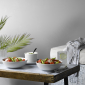 Gordon Ramsay Maze 12 Piece Dinnerware Set, Light Grey