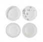 Pacific Stone Side Plate 24cm Assorted, Set of 4