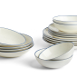 Gordon Ramsay Denim Line 16 Piece Dinnerware Set
