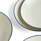 Gordon Ramsay Denim Line 12 Piece Dinnerware Set