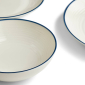 Gordon Ramsay Denim Line Bowl 18cm Set of 4