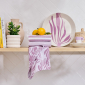 1815 Bright Tea Towels Set of 3 Purple