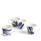 Pacific Mug 400ml Mixed Pattern  Set of 4