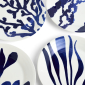 Pacific Plate 24cm Mixed Pattern  Set of 4