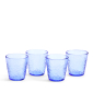 Pacific Tumbler Blue 350ml Set of 4