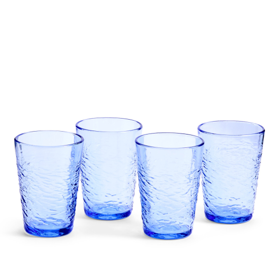 Pacific Highball 500ml, Set of 4, Blue