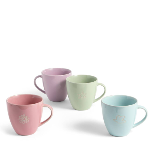 Tilly Ramsay Mug Accent Set of 4