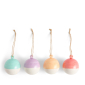 1815 Christmas Round Ornament Set of 4