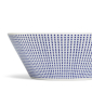 Pacific 16 Piece Dinnerware Set, Blue Dots