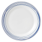 Pacific 16 Piece Dinnerware Set, Blue Lines
