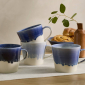 Pacific Glaze Mug 400ml, Set of 4