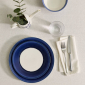 Pacifc Glaze 16 Piece Dinnerware Set, Blue