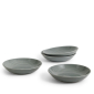 Gordon Ramsay Maze Dark Grey 16 Piece Dinner Set, Boxed