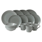 Gordon Ramsay Maze Dark Grey 16 Piece Dinner Set, Boxed