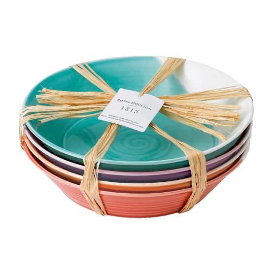 1815 Bright Pasta Bowl 22cm, Set of 4