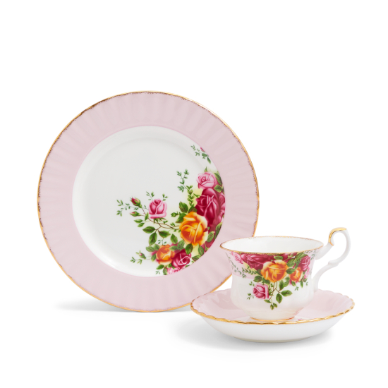 Old Country Roses 3 Piece Set Rose